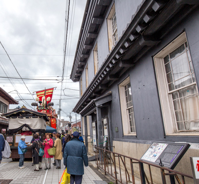 黒壁に当社の前身の配送所があった？
